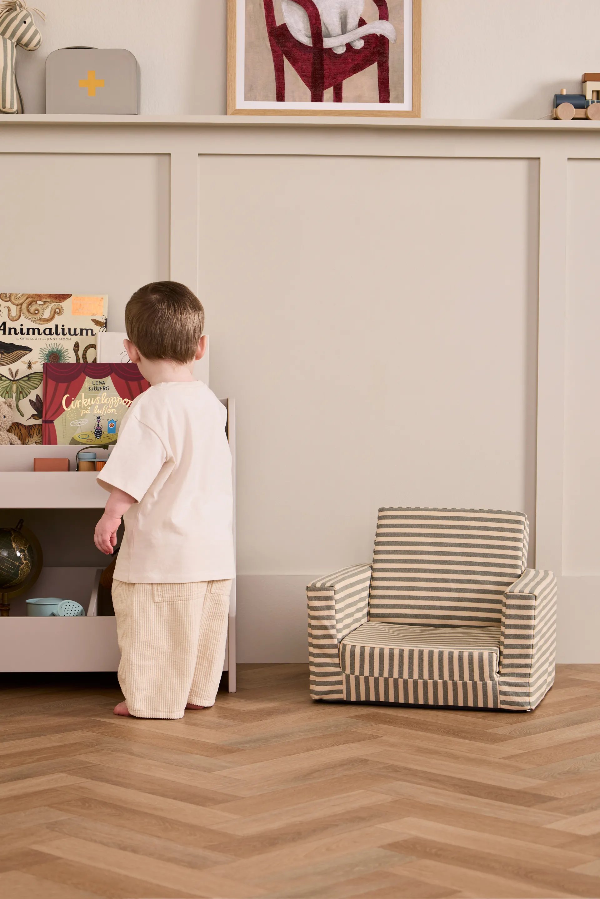 Fauteuil pliable Kid's Base, Bordure Kid's Concept