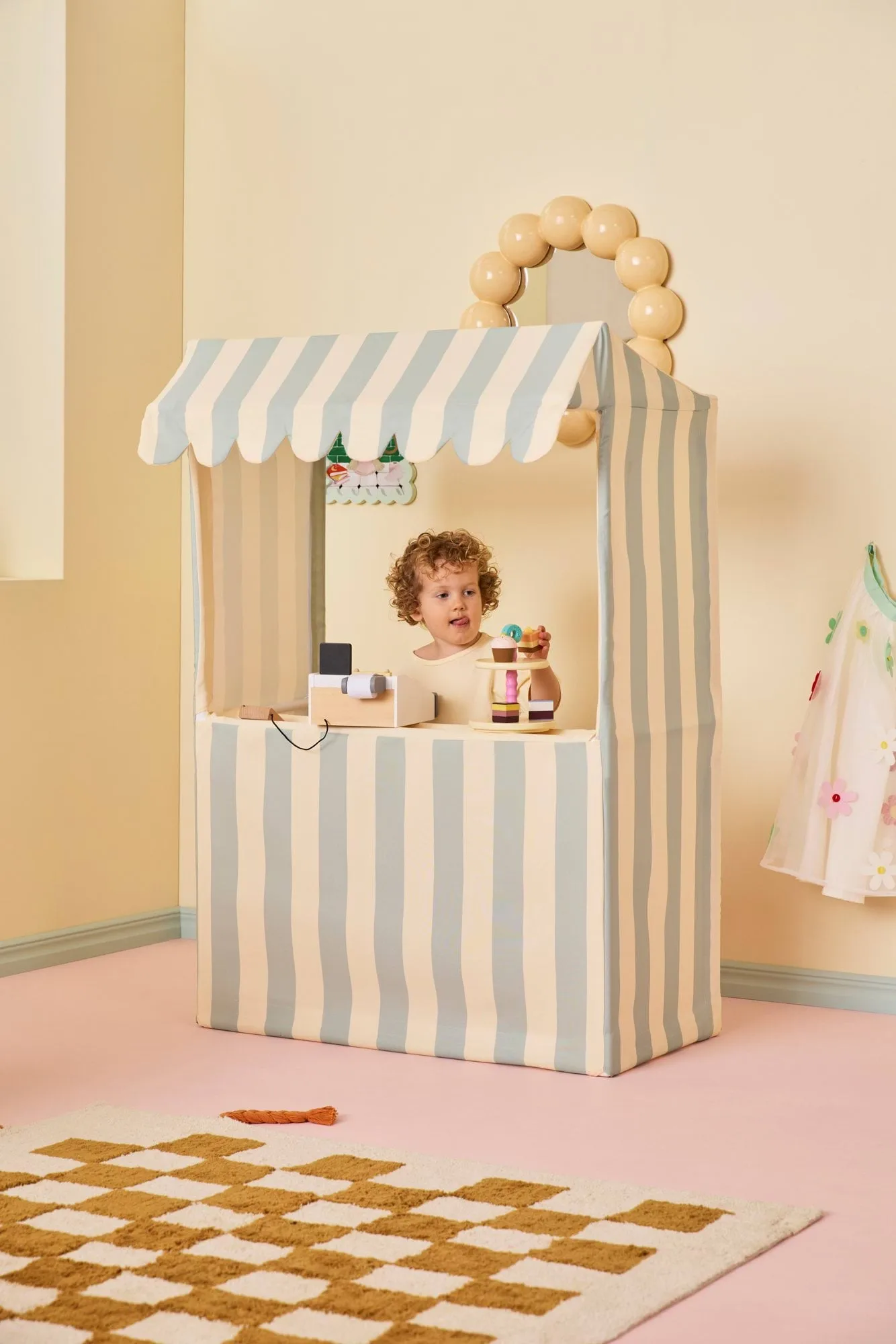 Kid's Concept stand de marché, Bleu-vert Kid's Concept