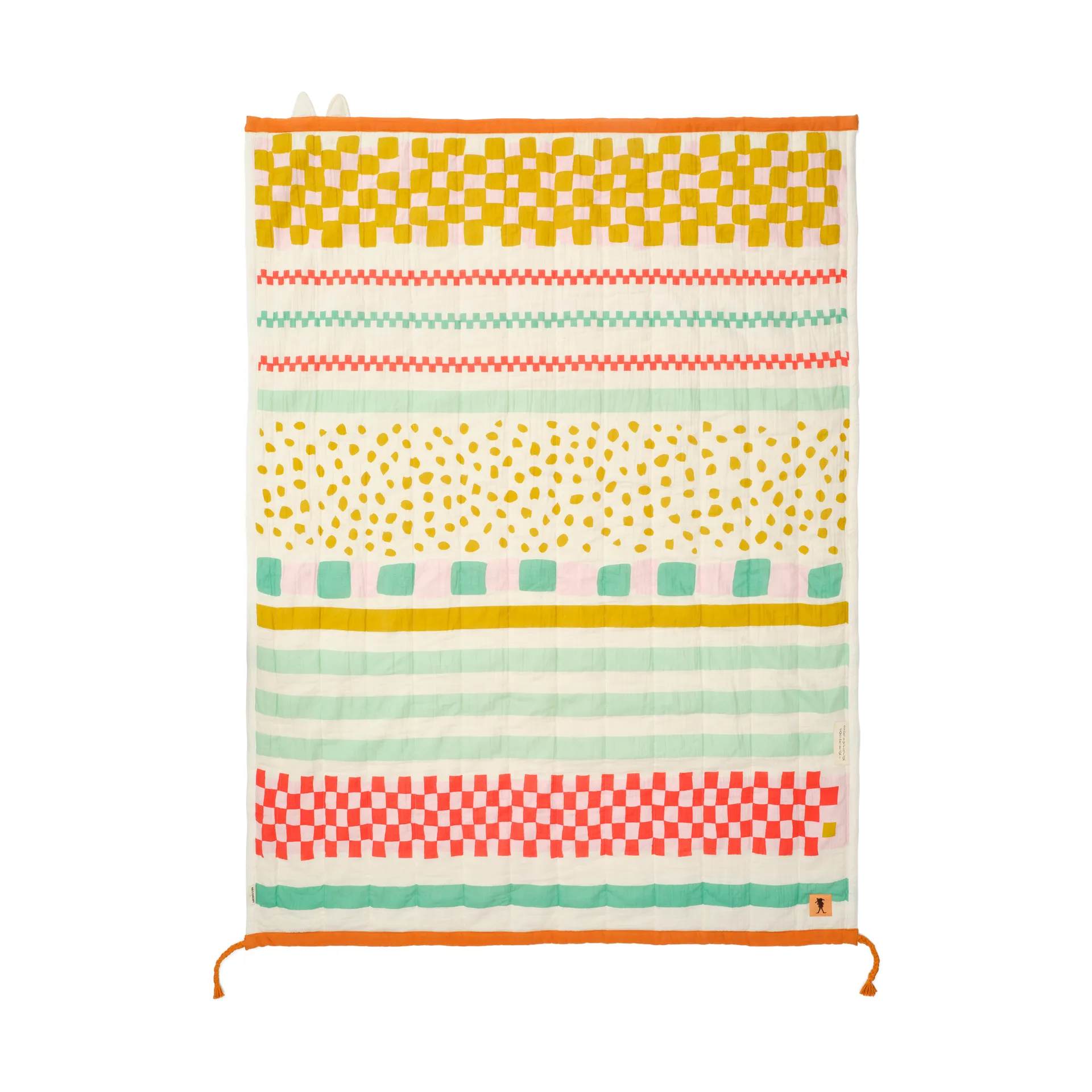 Plaid Pippi 130x170 cm, Multi Kid's Concept