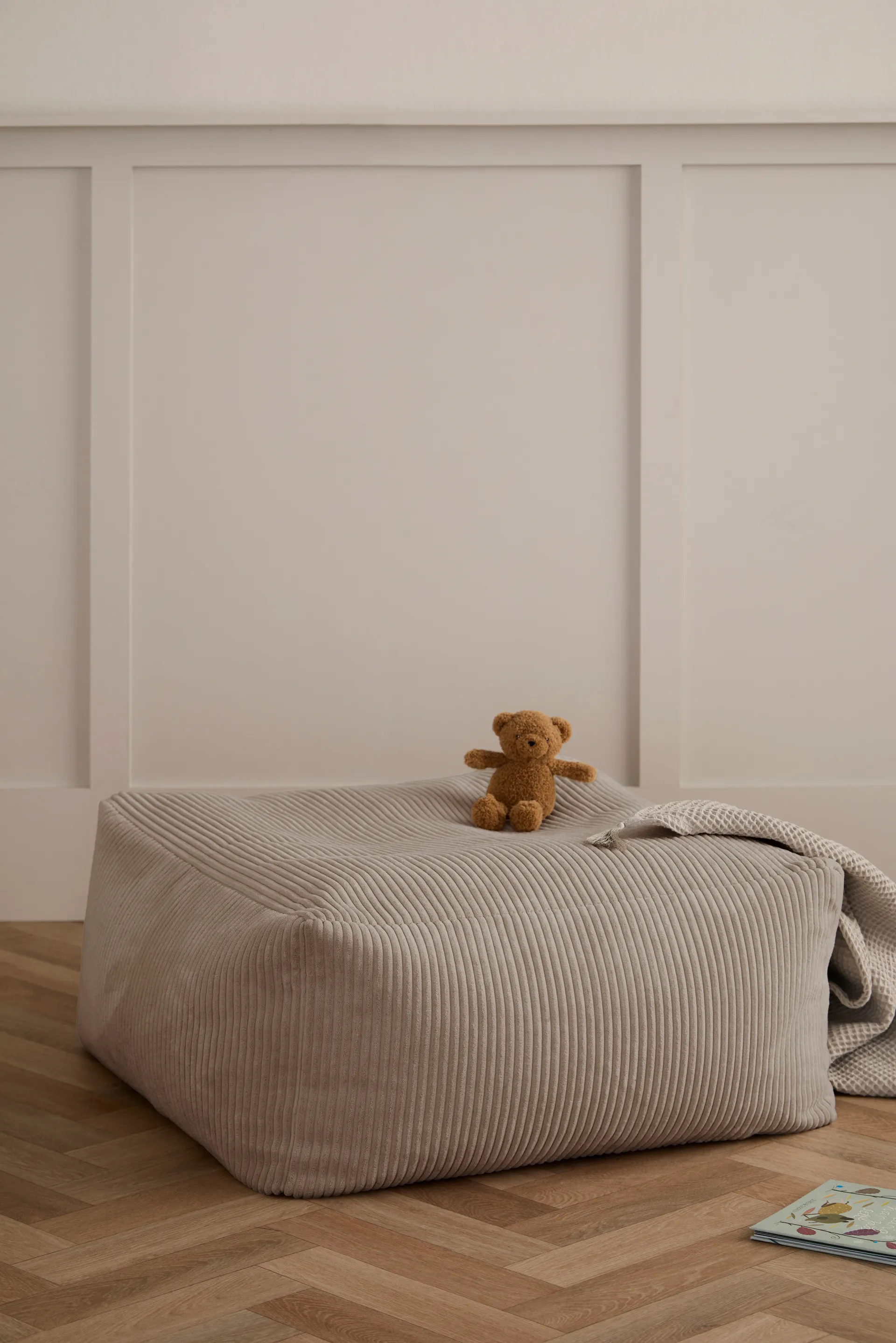 Pouf assise Kid's Base 85x85x34 cm, Marron Kid's Concept