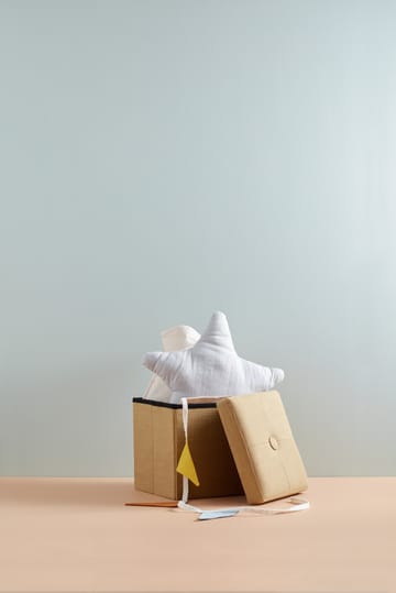 Pouf avec rangement Kid's Base - Jaune - Kid's Concept