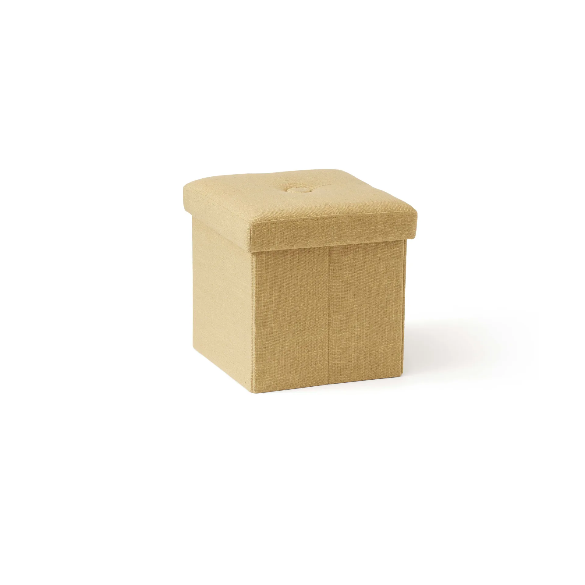 Pouf avec rangement Kid's Base, Jaune Kid's Concept