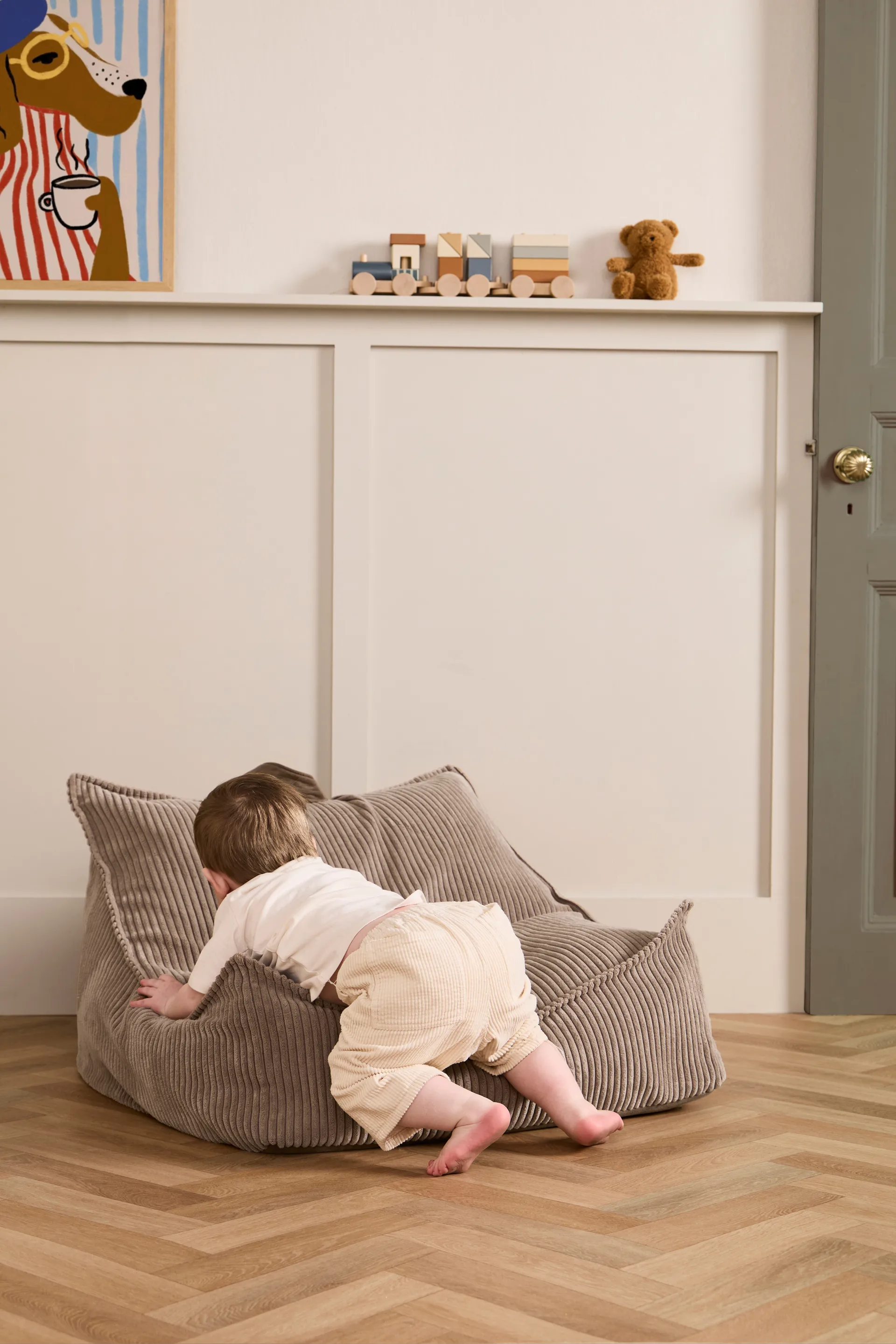 Pouf Kid's Base, Marron Kid's Concept