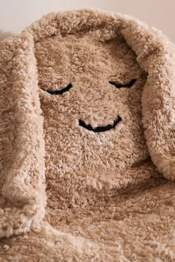 Pouf poire Snuggle - Beige, Ø80x50 cm - Kid's Concept