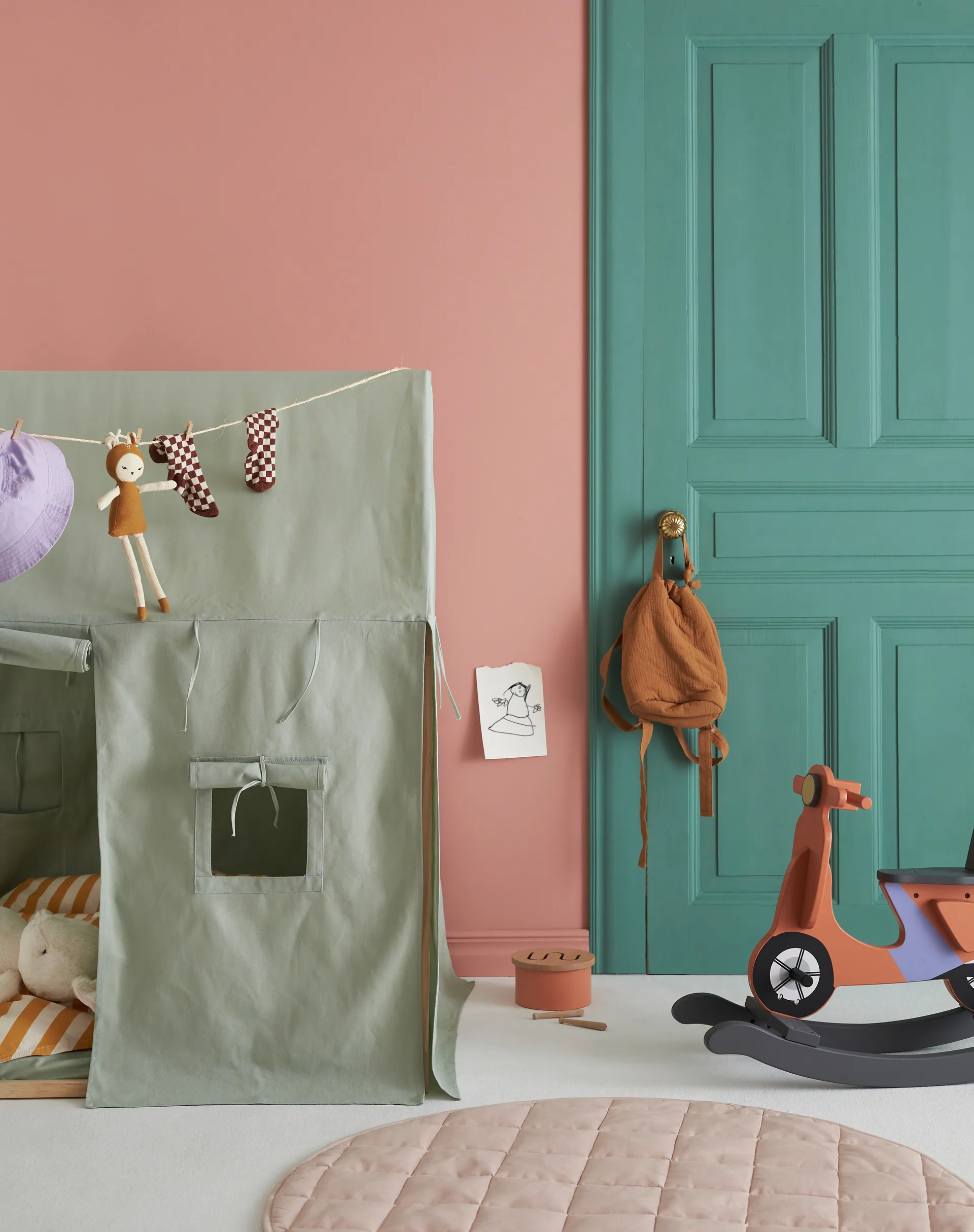 Scooter à bascule Kid's Base, Rouille Kid's Concept