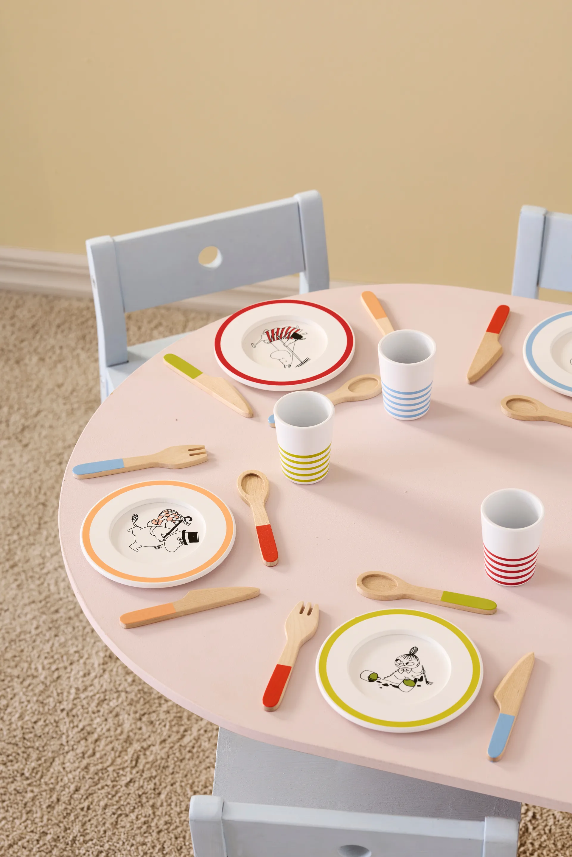 Service de table Moomin, 16 pièces Kid's Concept