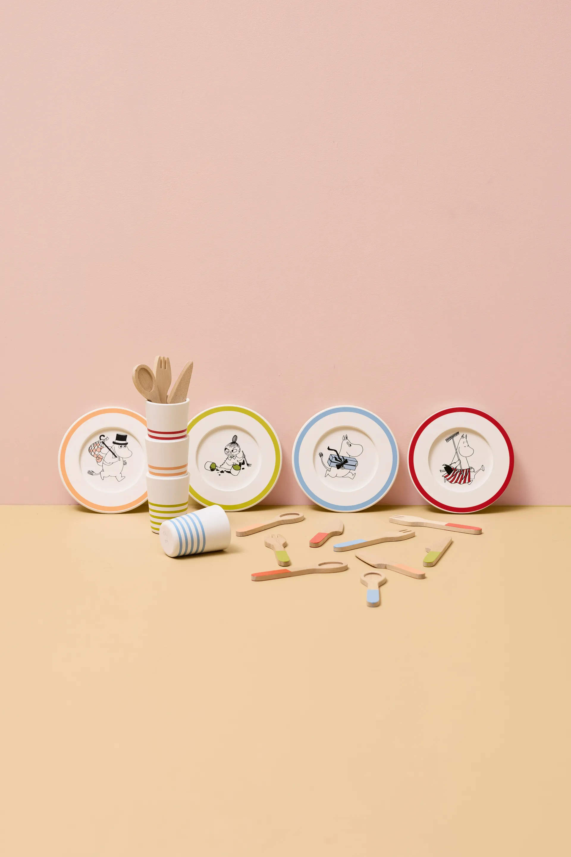 Service de table Moomin, 16 pièces Kid's Concept