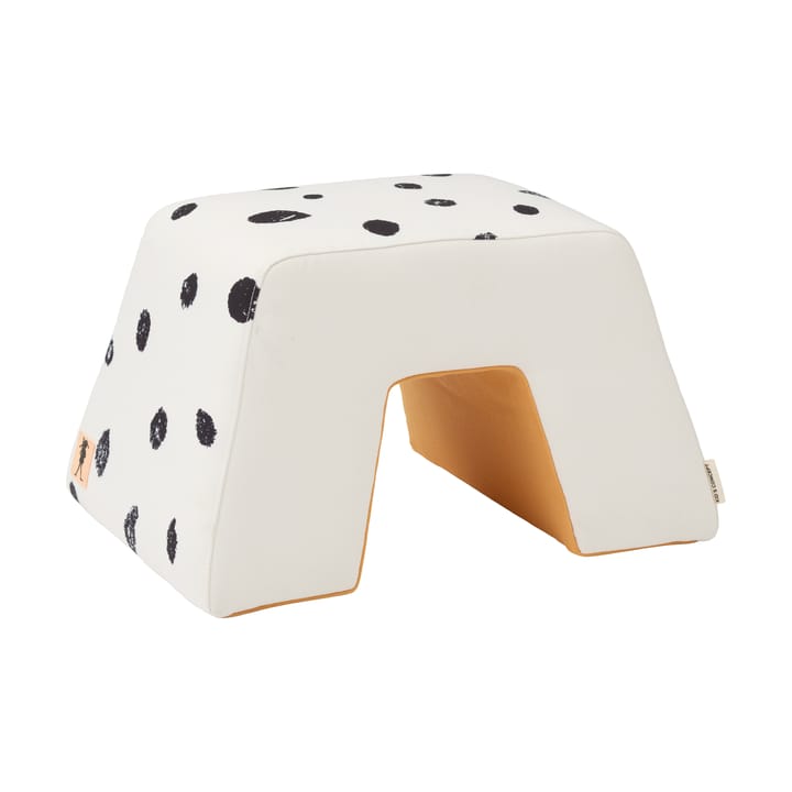 Tabouret Pippi - Blanc-orange - Kid's Concept