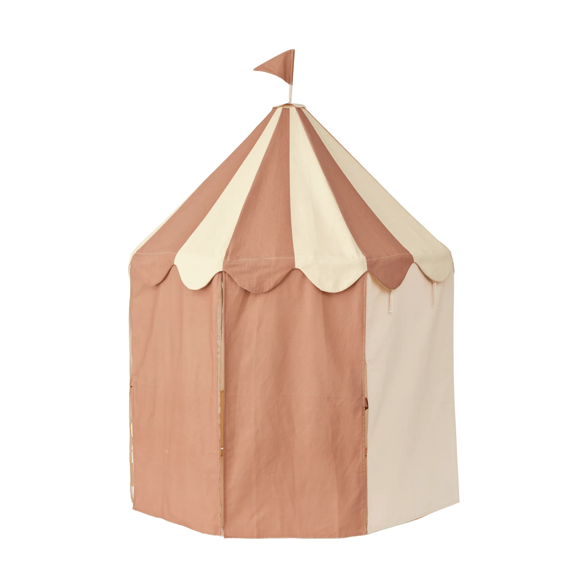 Tente pavillon Kid's Base, Rayure brun Kid's Concept