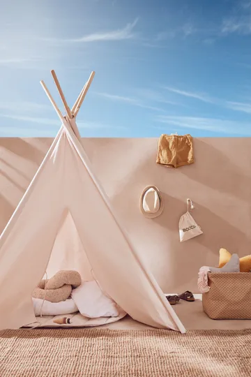Tente tipi Kid's Base - Blanc naturel - Kid's Concept