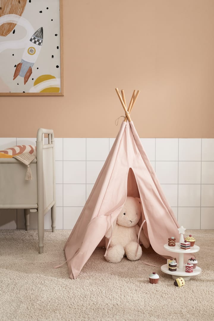 Tente tipi mini Kid's Base, Rose clair Kid's Concept