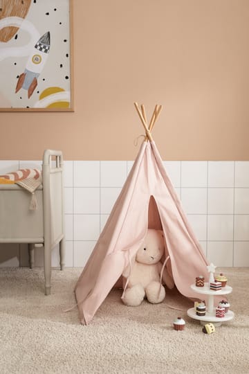 Tente tipi mini Kid's Base - Rose clair - Kid's Concept