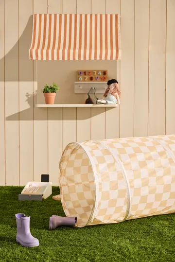 Tunnel Kid's Base - Carreau jaune - Kid's Concept