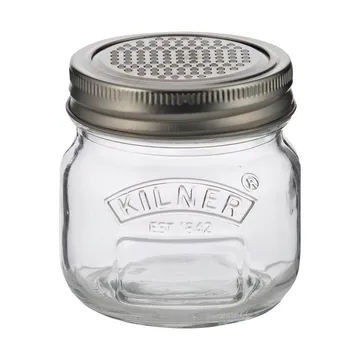 Bocal de conservation avec couvercle râpe Kilner - Silver-clair, 250 ml - Kilner