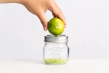Bocal de conservation avec couvercle râpe Kilner - Silver-clair, 250 ml - Kilner
