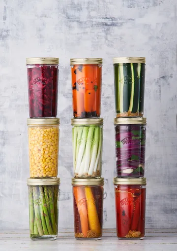 Bocal de conservation WIDE Kilner - Transparent-or, 0,5 L - Kilner
