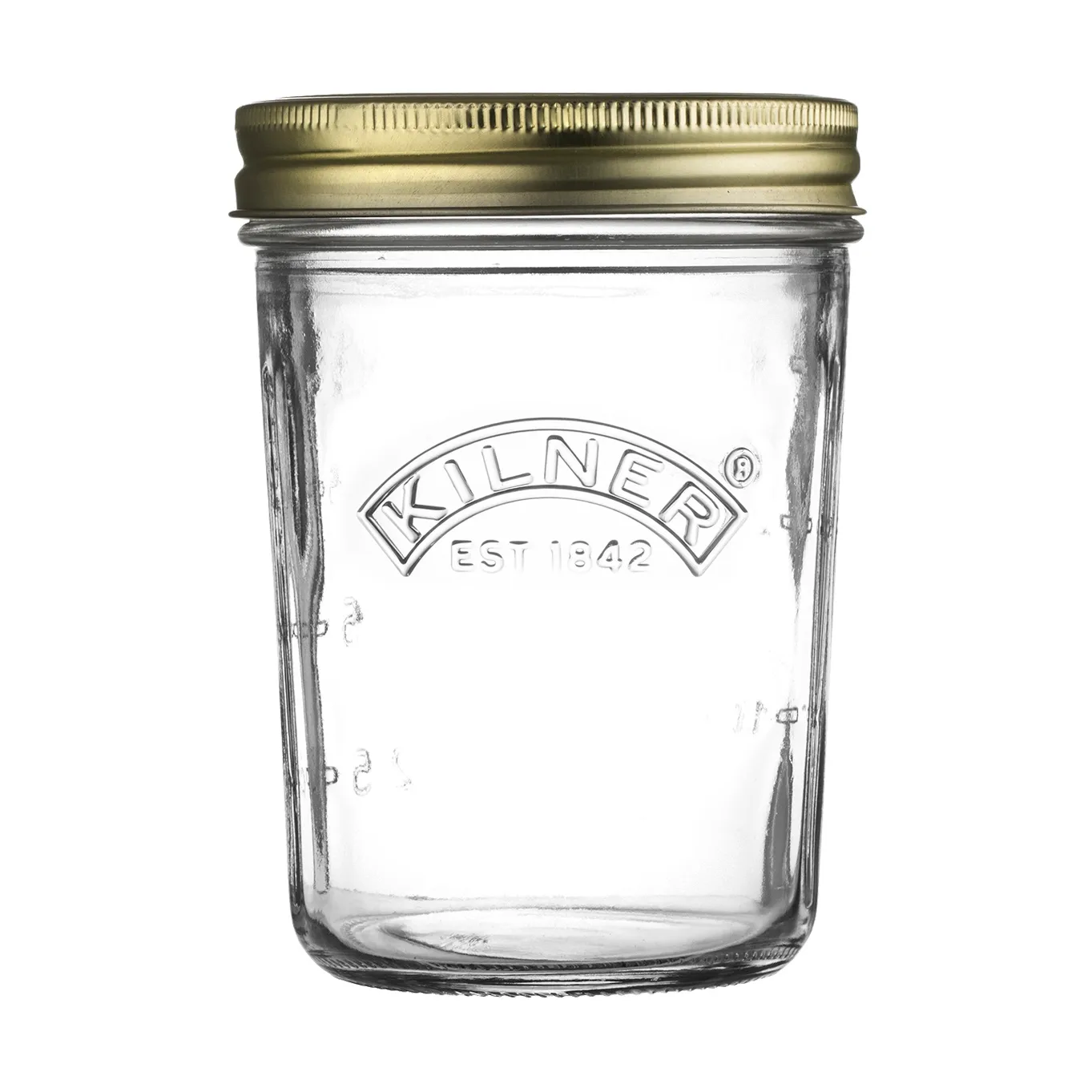 Kilner Bocal de conservation WIDE Kilner Transparent-or, 350 ml