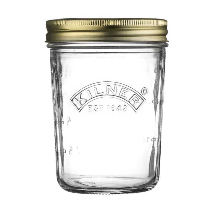 Bocal de conservation WIDE Kilner - Transparent-or, 350 ml - Kilner