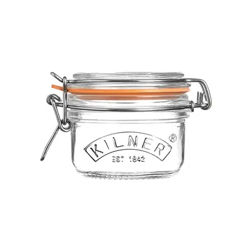 Bocal rond avec fermeture mécanique Kilner - Clair, 125 ml - Kilner