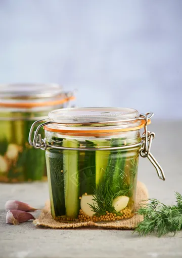 Bocal rond avec fermeture mécanique Kilner - Transparent, 350 ml - Kilner