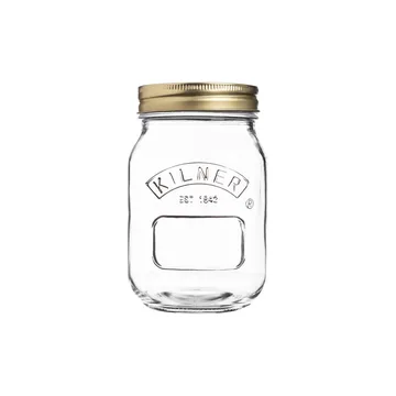 Bocal rond Kilner - Transparent-or, 0,5 L - Kilner