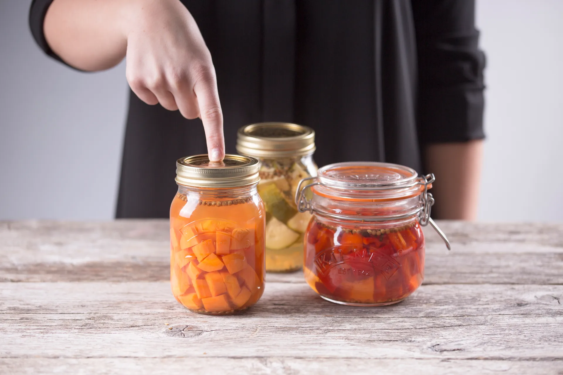 Bocal rond Kilner, Transparent-or, 0,5 L Kilner