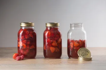 Bocal rond Kilner - Transparent-or, 1 L - Kilner