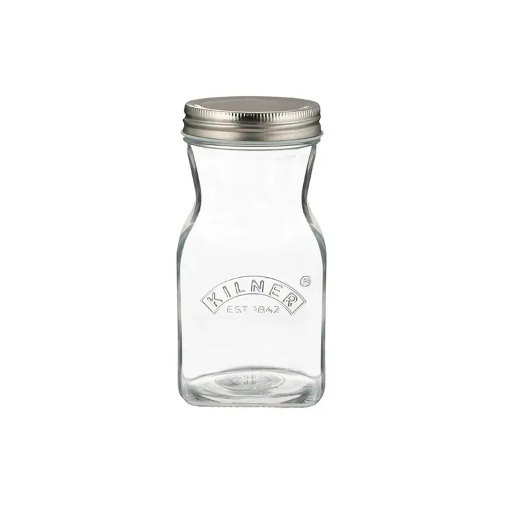 Bouteille à jus et sauce Kilner - Clair-acier inoxydable, 0,5 L - Kilner