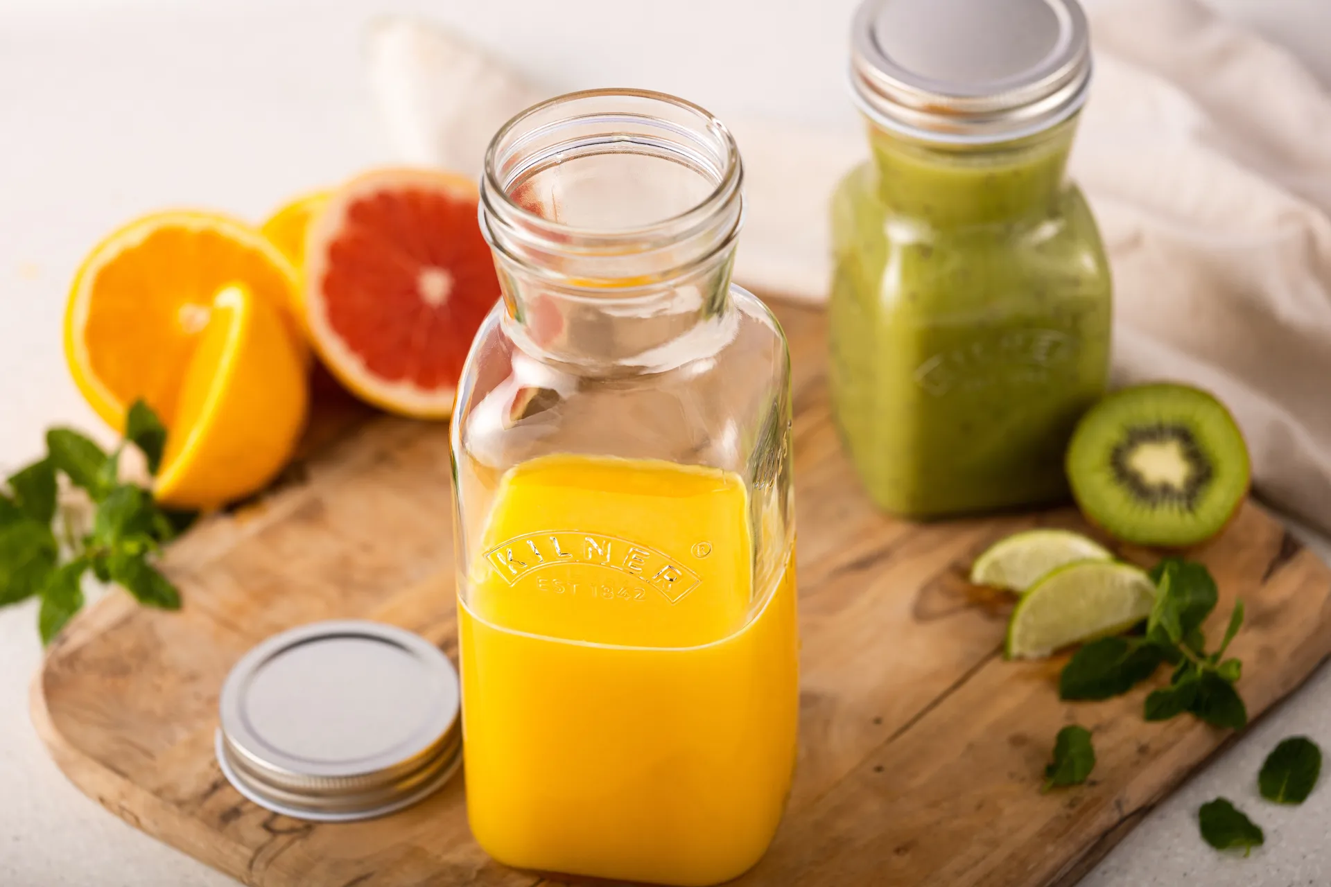 Bouteille à jus et sauce Kilner, Clair-acier inoxydable, 0,5 L Kilner
