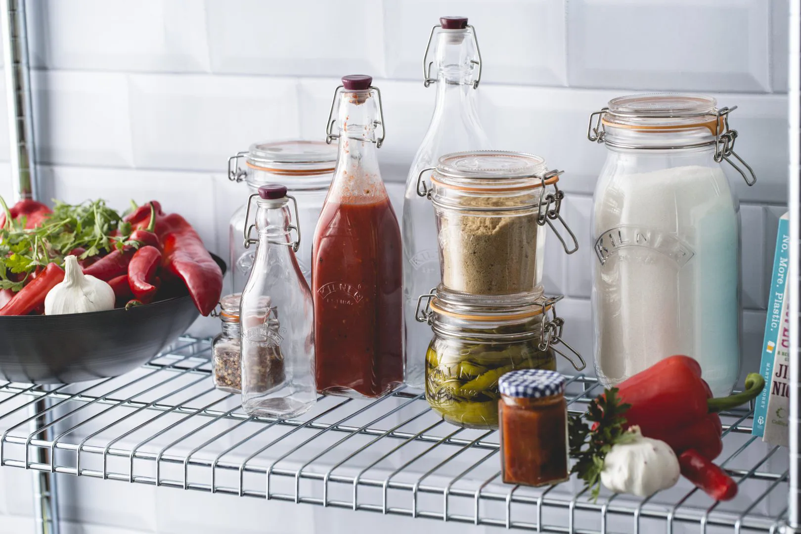 Bouteille avec bouchon mécanique Kilner, Transparent, 0,55 L Kilner