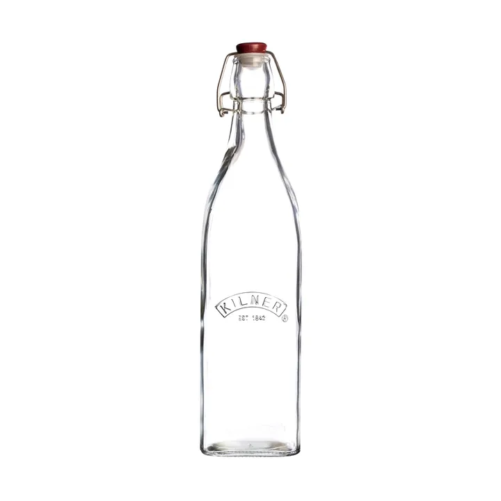 Bouteille avec bouchon mécanique Kilner - Transparent, 1 L - Kilner