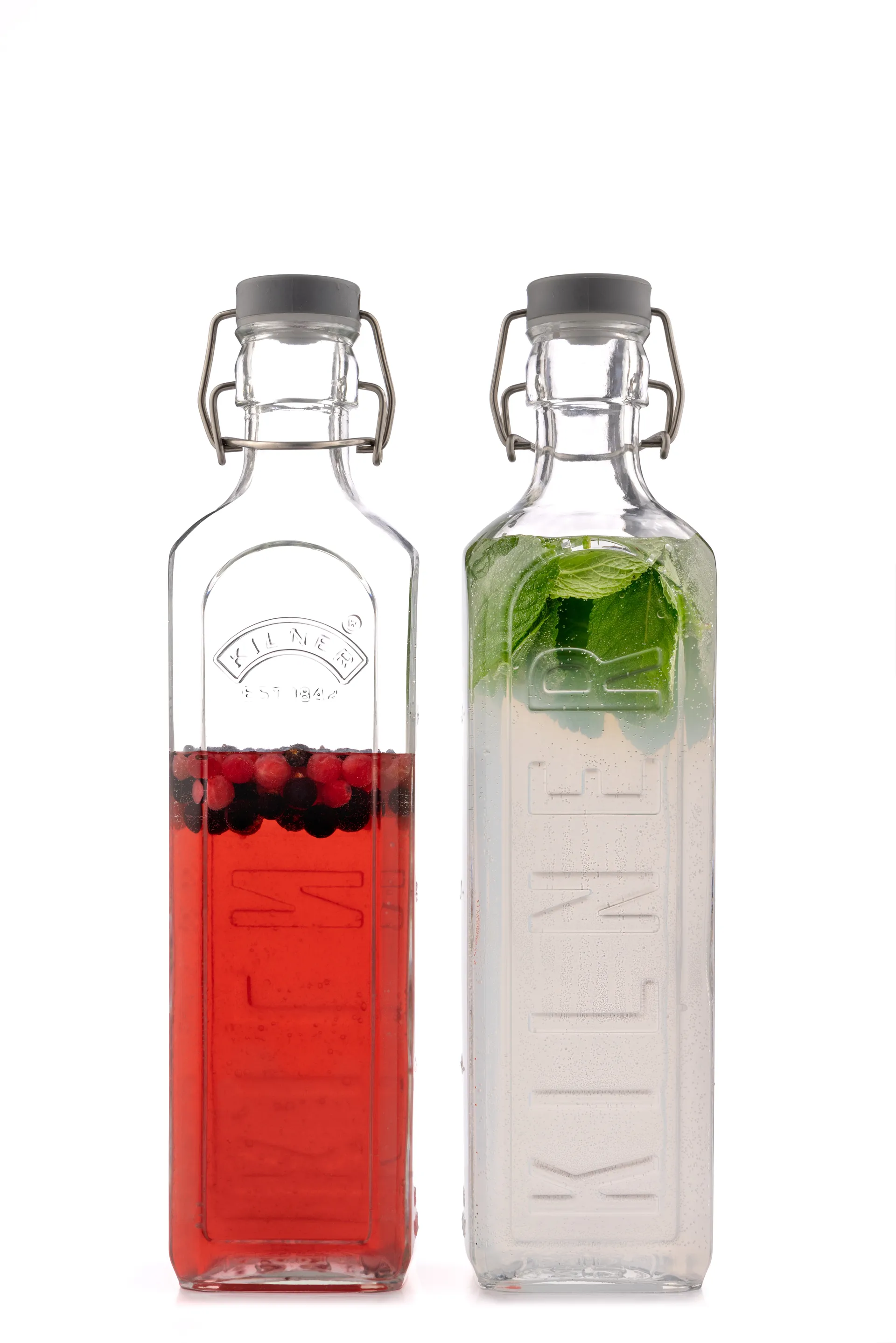 Bouteille avec bouchon mécanique Kilner, Transparent, 1 L Kilner