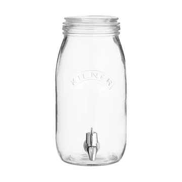 Distributeur de boissons avec robinet Kilner - Transparent, 3 L - Kilner