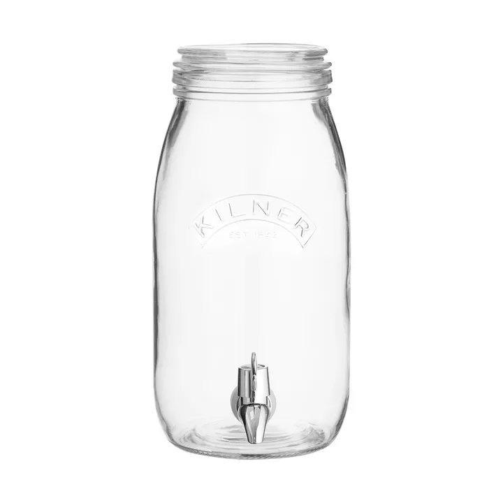 Distributeur de boissons avec robinet Kilner - Transparent, 3 L - Kilner