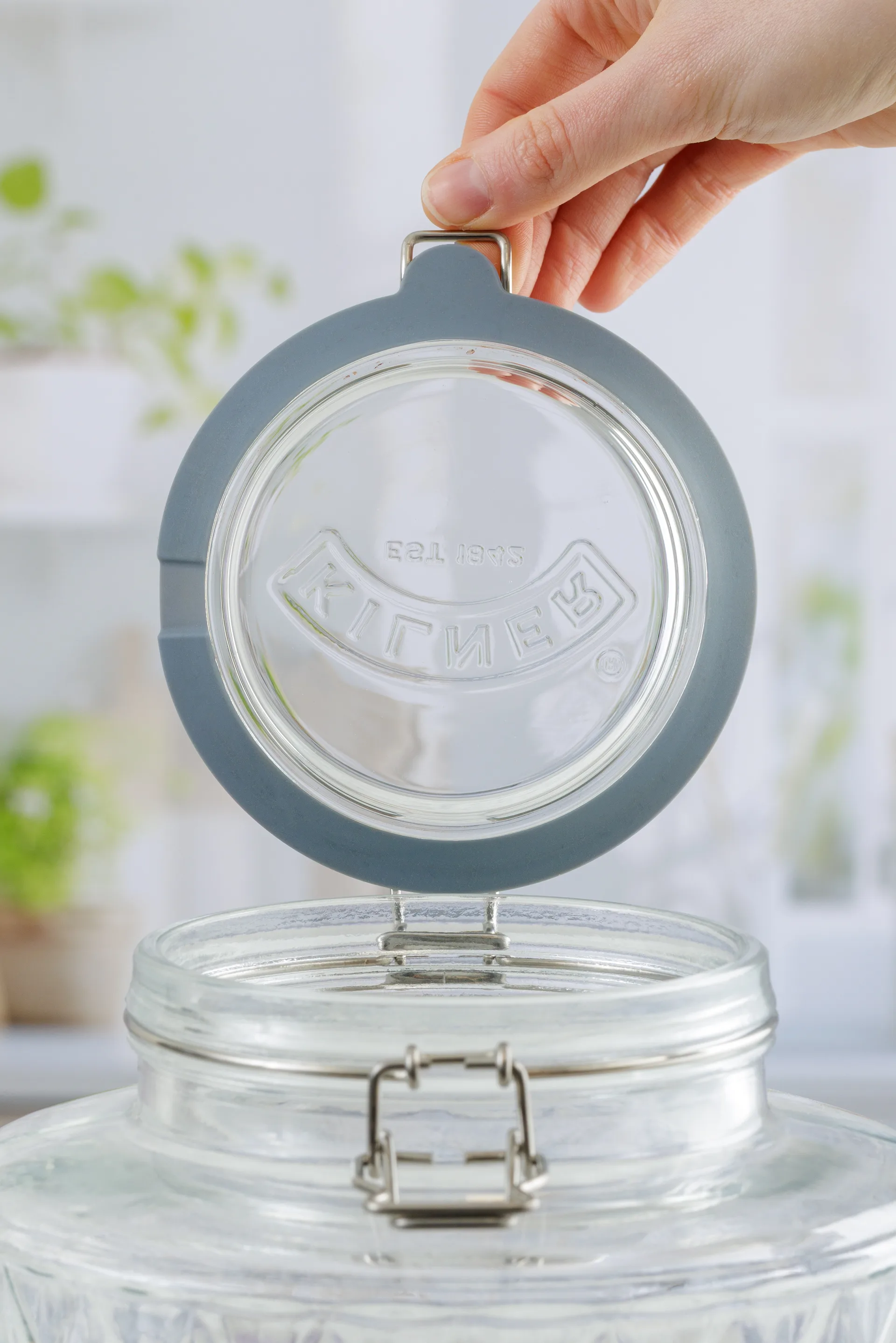 Distributeur de boissons DIAMANT avec robinet Kilner, Clair, 5 L Kilner