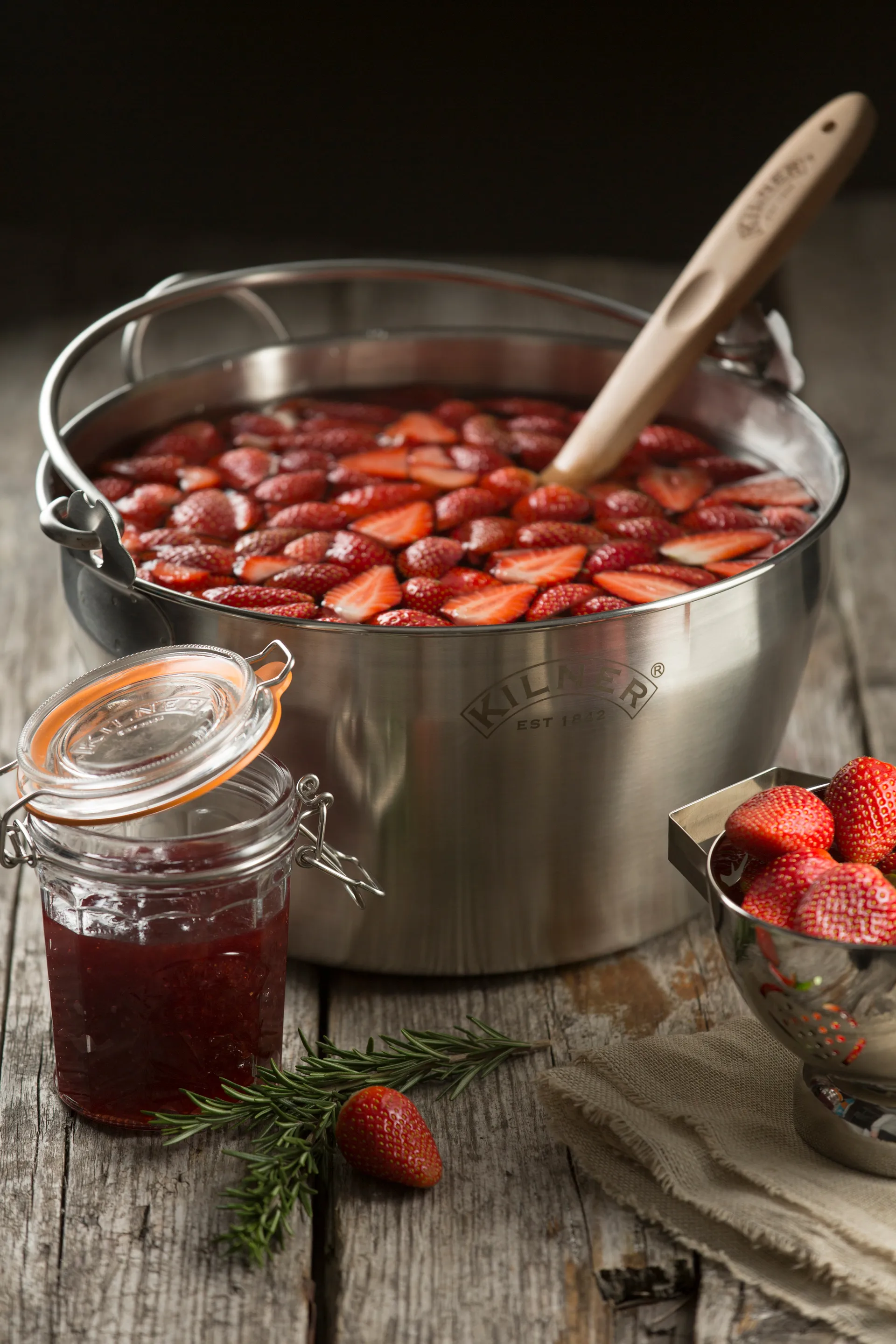 Marmite à confiture Kilner, Acier inoxydable Kilner