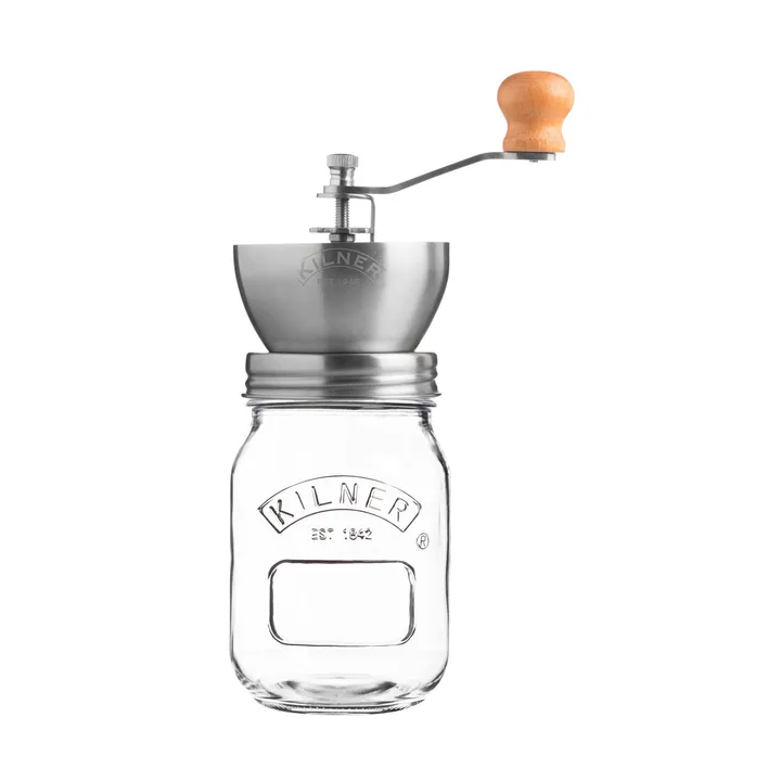 Moulin à café Kilner - Clair-acier inoxydable, 0,5 L - Kilner
