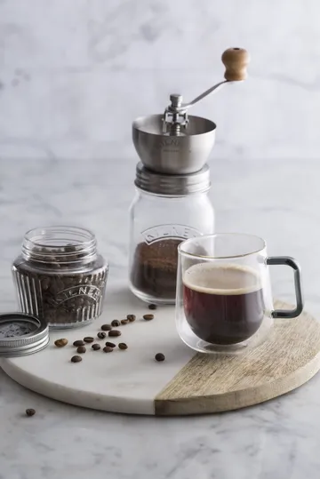Moulin à café Kilner - Clair-acier inoxydable, 0,5 L - Kilner