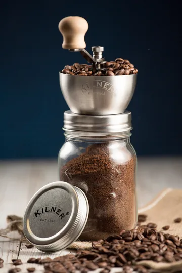 Moulin à café Kilner - Clair-acier inoxydable, 0,5 L - Kilner