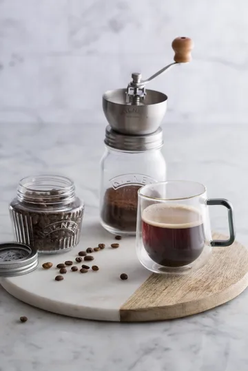 Moulin à café Kilner - Clair-acier inoxydable, 0,5 L - Kilner