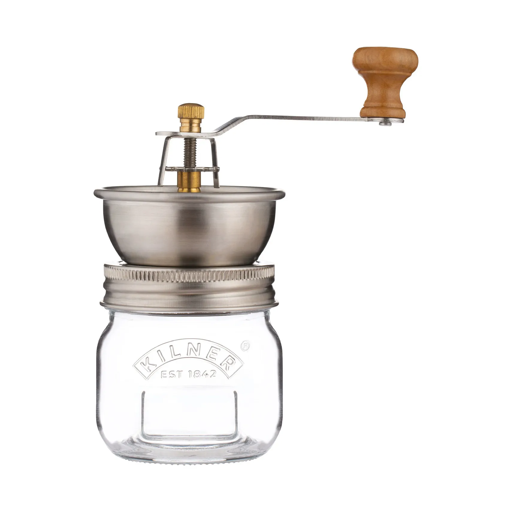 Moulin à épices Kilner, Transparent-acier inoxydable, 250 ml Kilner