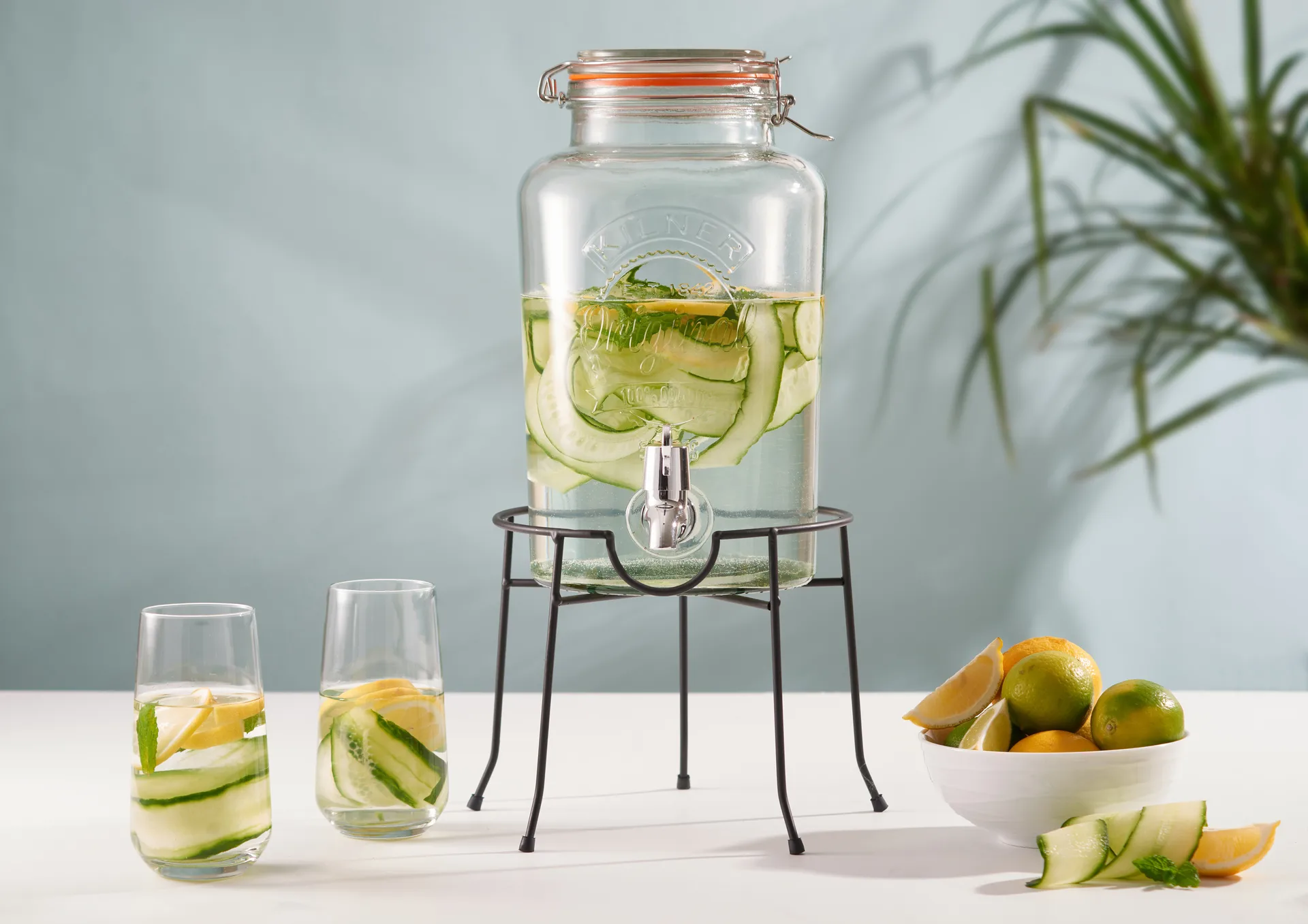 Récipient en verre avec robinet Kilner 5 l, Transparent Kilner