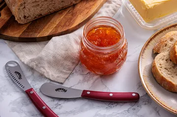 Set de couteaux à beurre Kilner - Rouge-acier inoxydable - Kilner