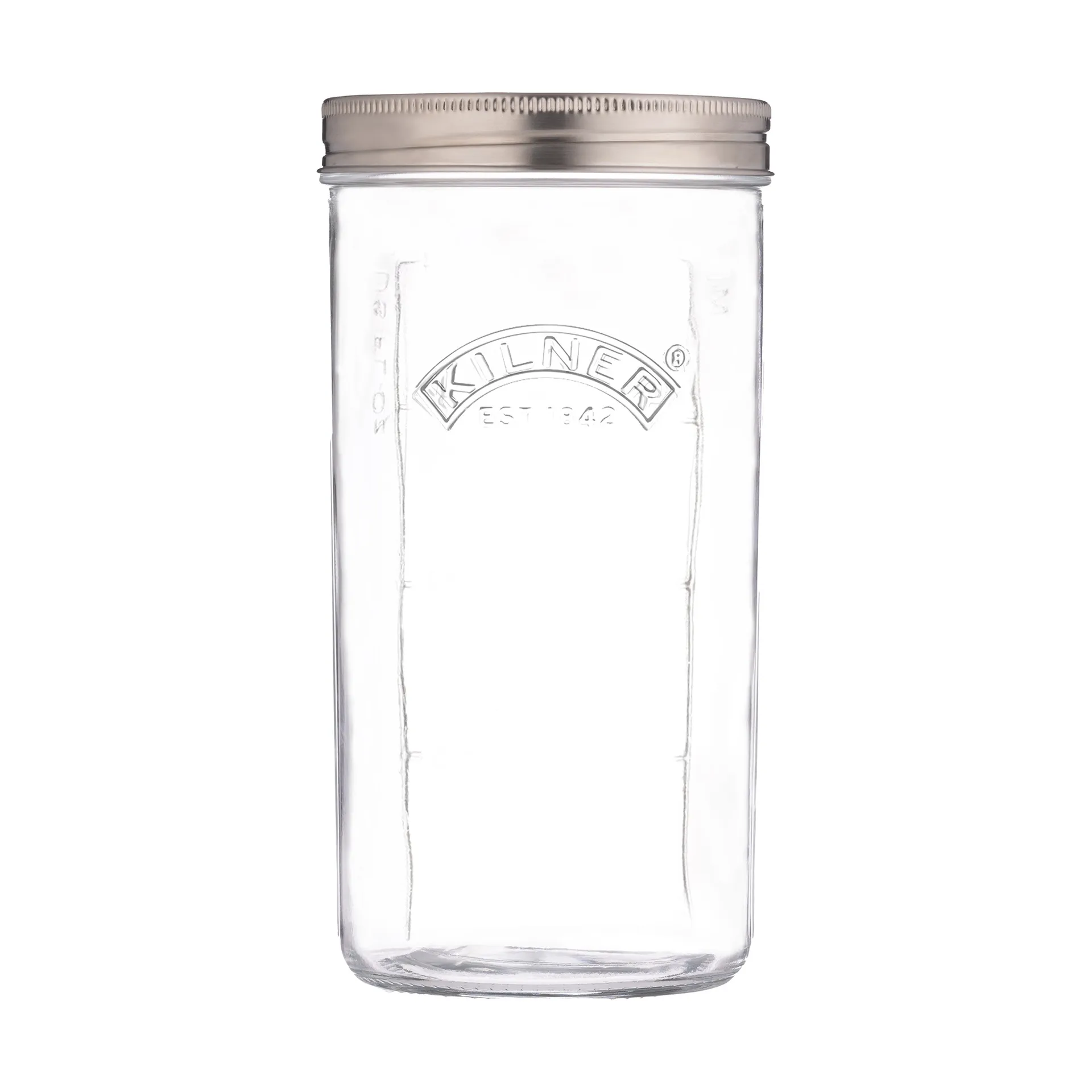 Set de fermentation Kilner, Transparent-acier inoxydable, 1 L Kilner