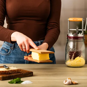 Spatule à beurre Kilner - Bois clair, lot de 2 - Kilner