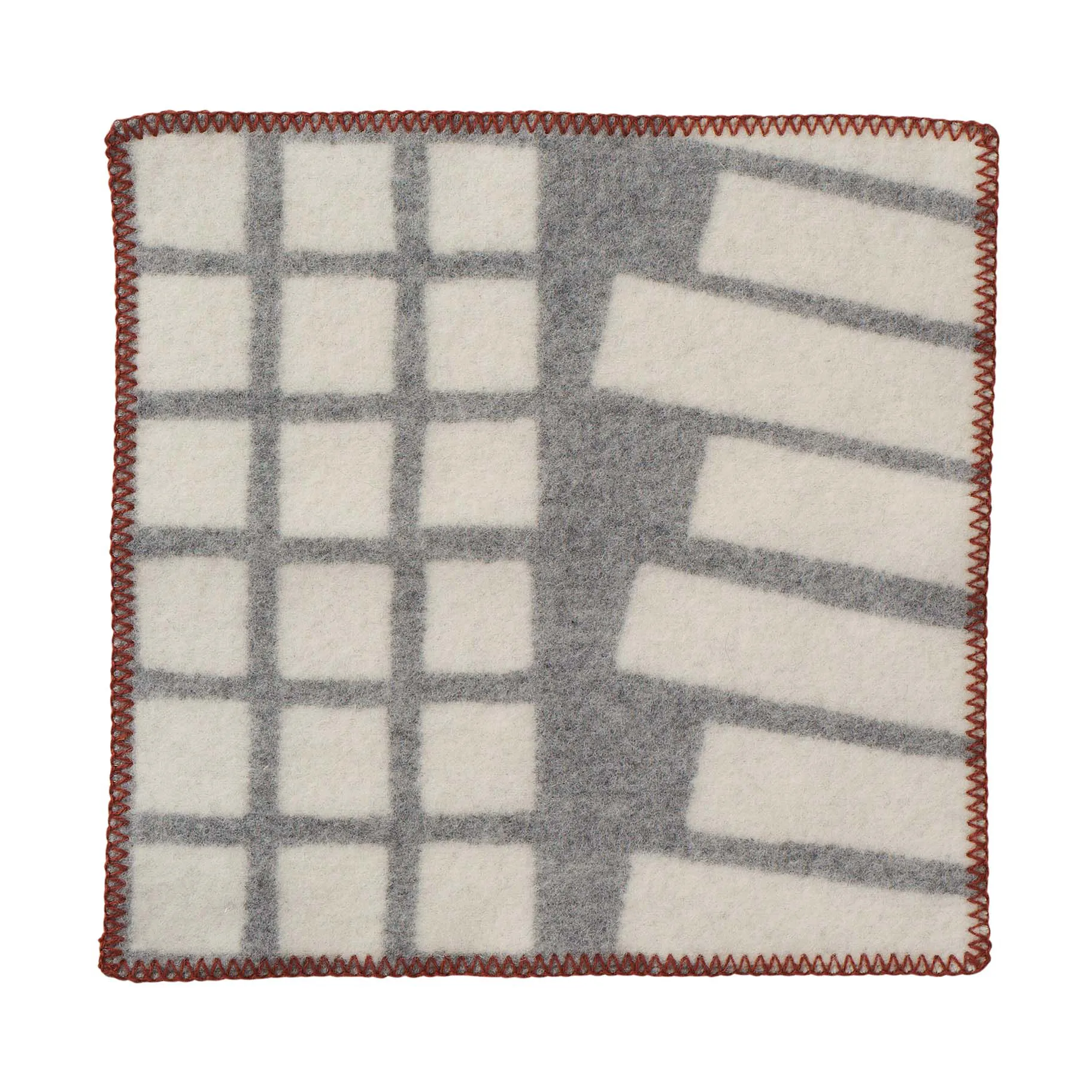 Coussin d’assise Sankt Petri 43x43 cm, Light Grey Klippan Yllefabrik
