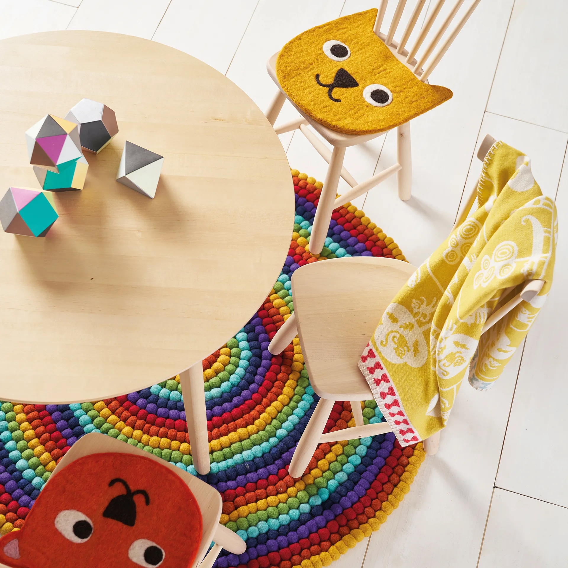 Coussin de chaise Little Bear, Jaune Klippan Yllefabrik