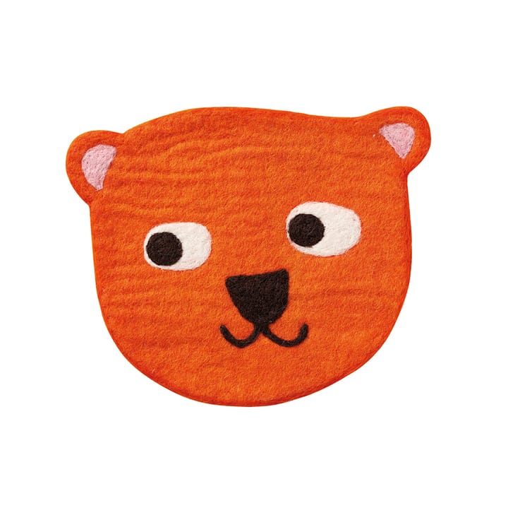 Coussin de chaise Little Bear - Orange - Klippan Yllefabrik