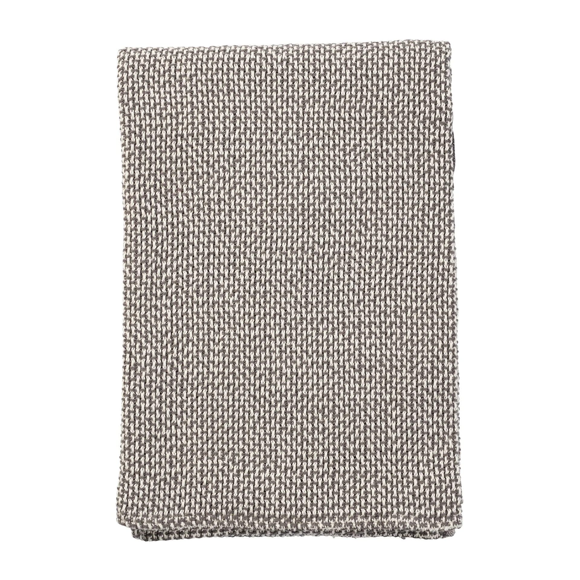 Couverture en coton Basket 130x180 cm, Gris Klippan Yllefabrik