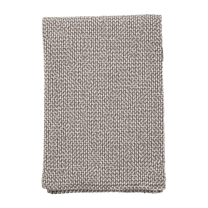 Couverture en coton Basket 130x180 cm - Gris - Klippan Yllefabrik